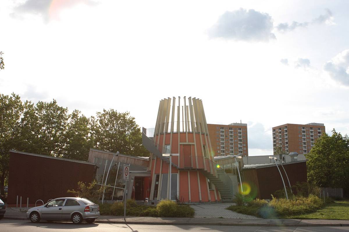 WBS-70-Plattenbau im Dresdner Stadtteil Prohlis